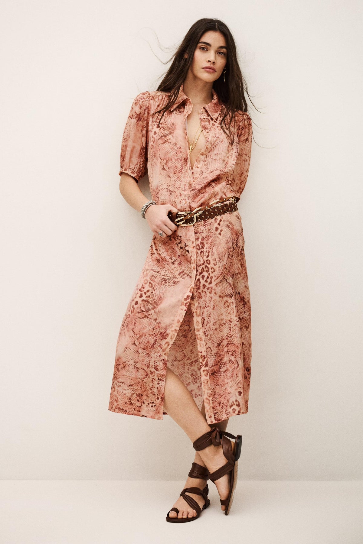 Dress Corma Pink | ba&sh Clothing