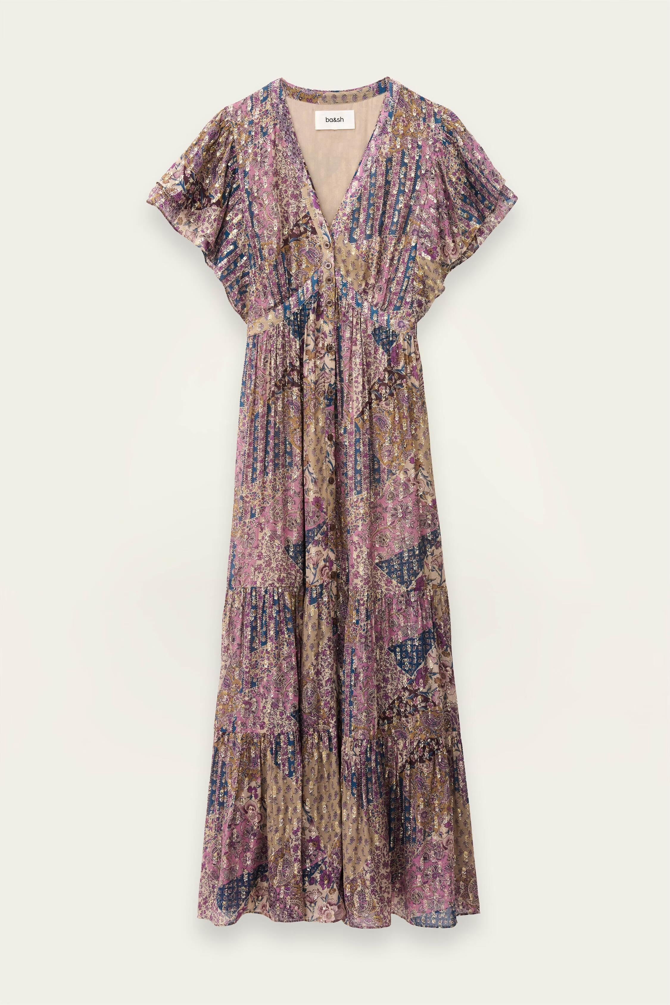 Midi Dress Pareta Pink | ba&sh Clothing