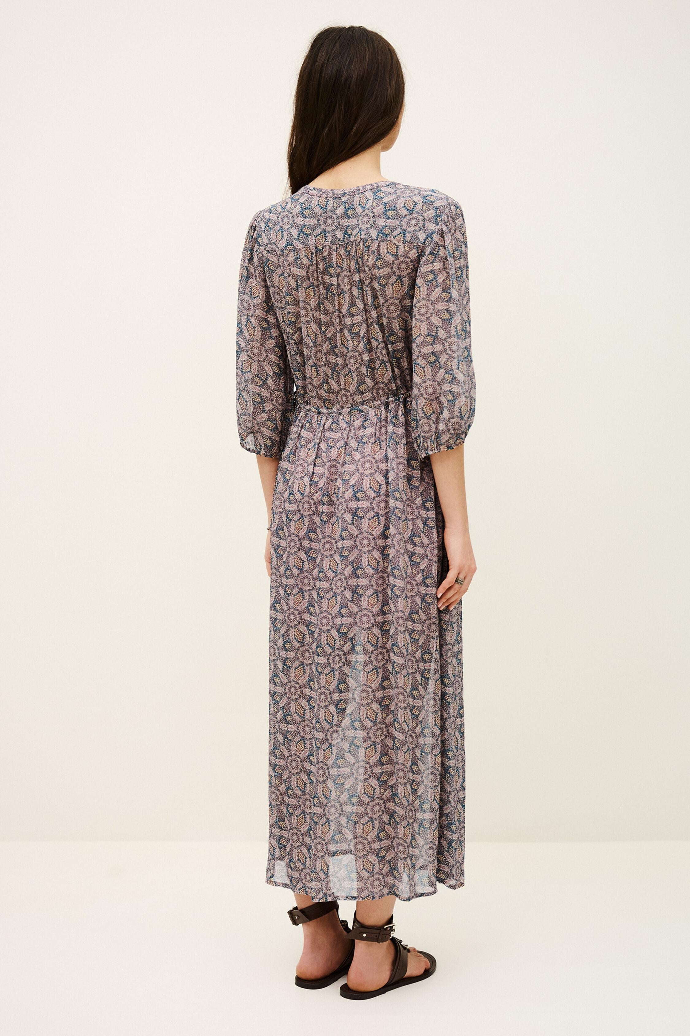 Midi Dress Tizia Blue | ba&sh Clothing