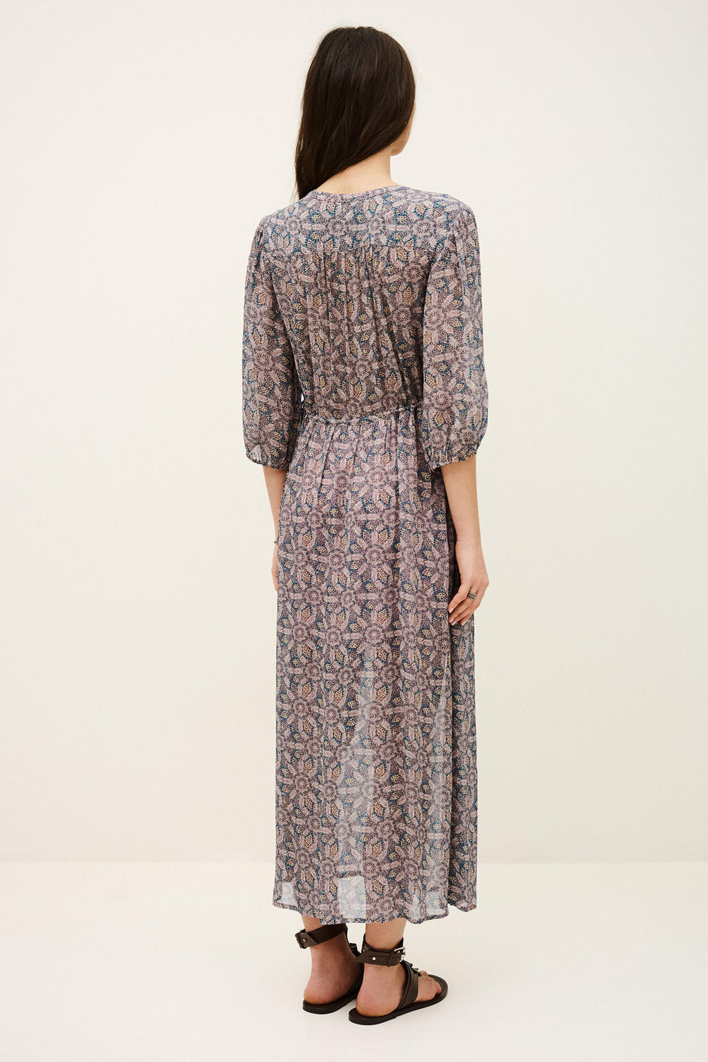 Midi Dress Tizia Blue | ba&sh Clothing