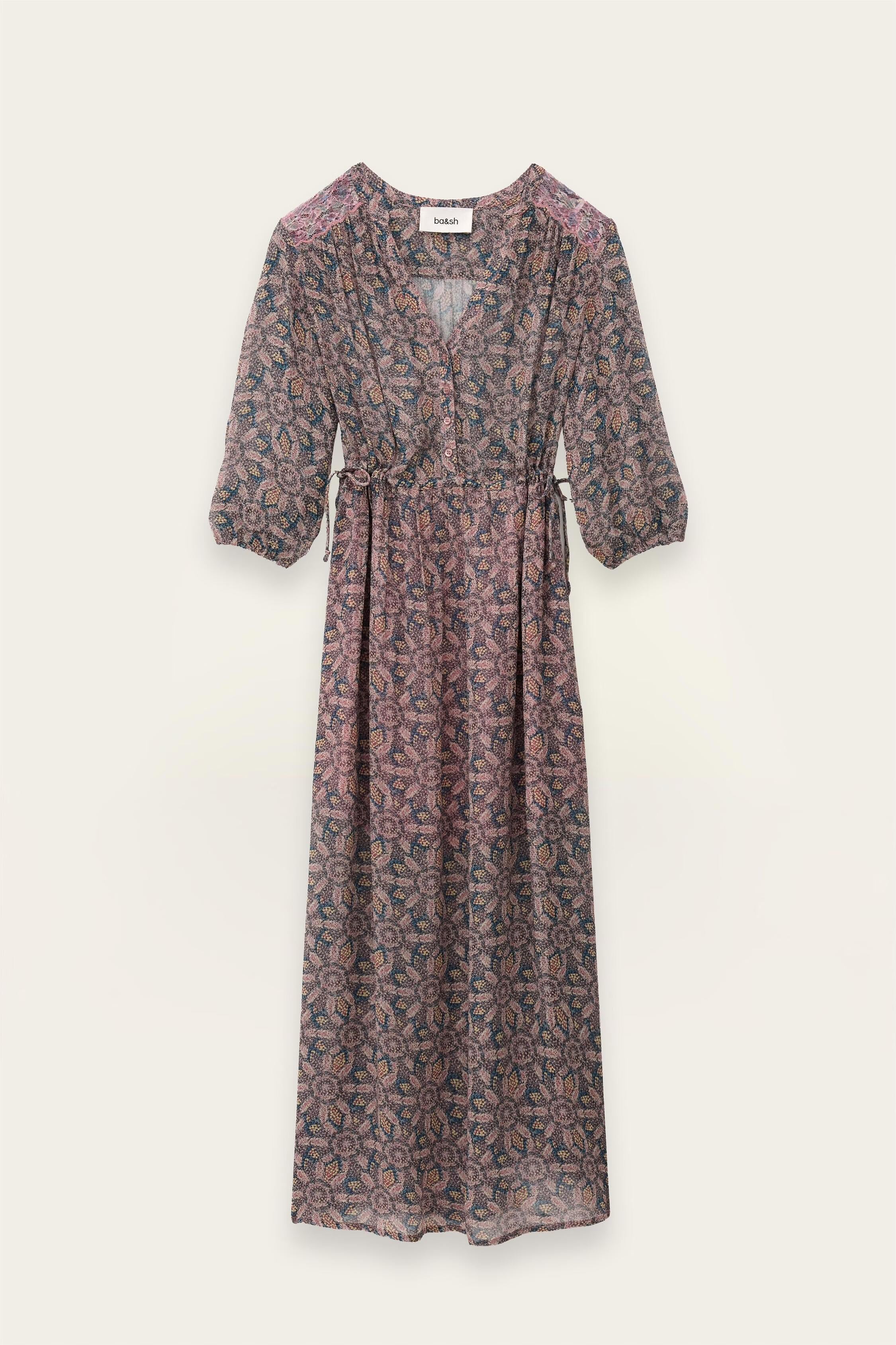Midi Dress Tizia Blue | ba&sh Clothing