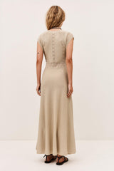 Knit Dress Pasqualina Gold | ba&sh Clothing
