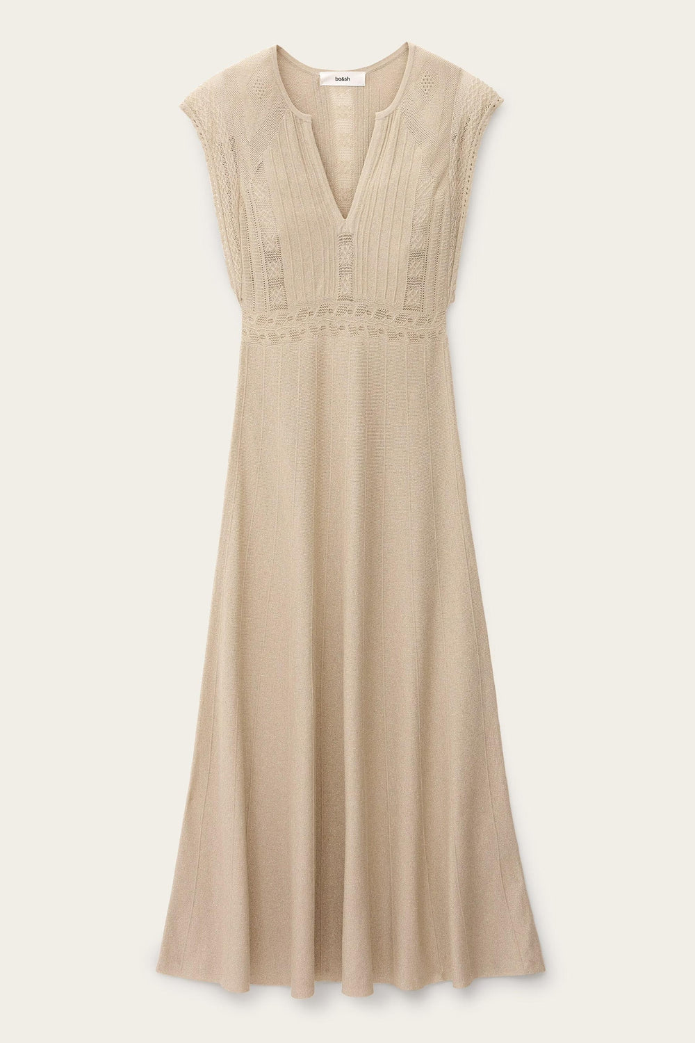 Knit Dress Pasqualina Gold | ba&sh Clothing