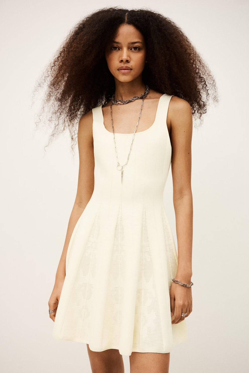 Mini Dress Cattana Off-White | ba&sh Clothing