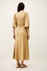 Midi Dress Charlotte Brown | ba&sh Clothing