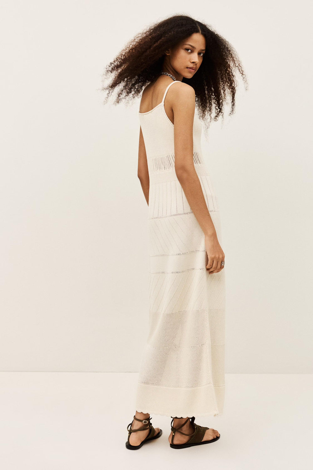 Midi Dress Joelle Off-White | ba&sh Clothing