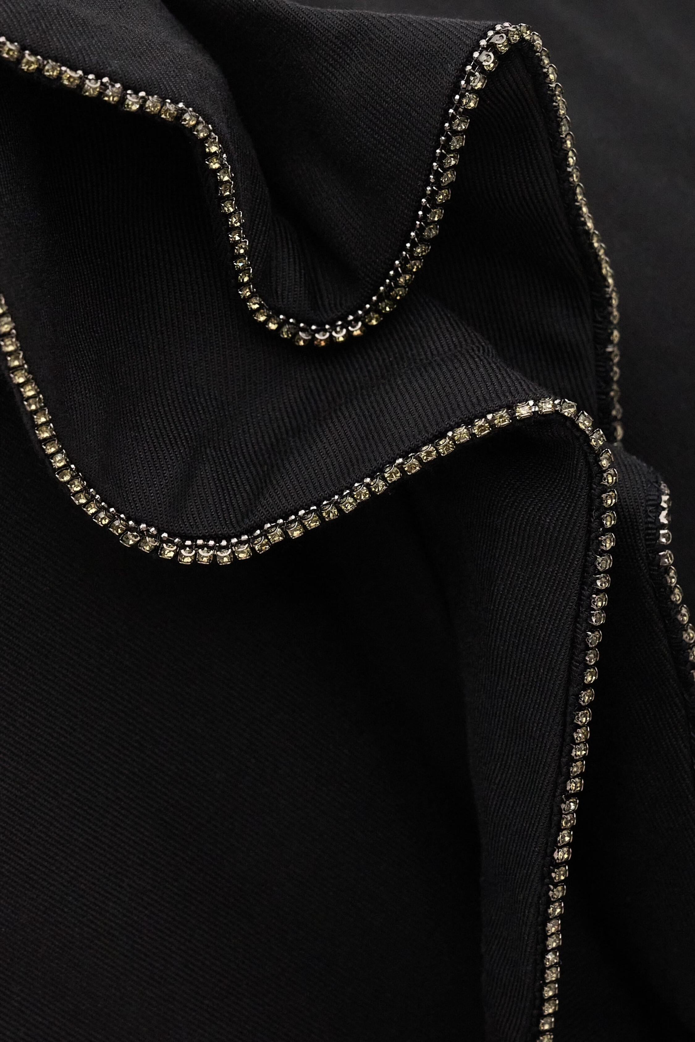 One-Shoulder Ruffle Dress Silla Black | ba&sh Clothing