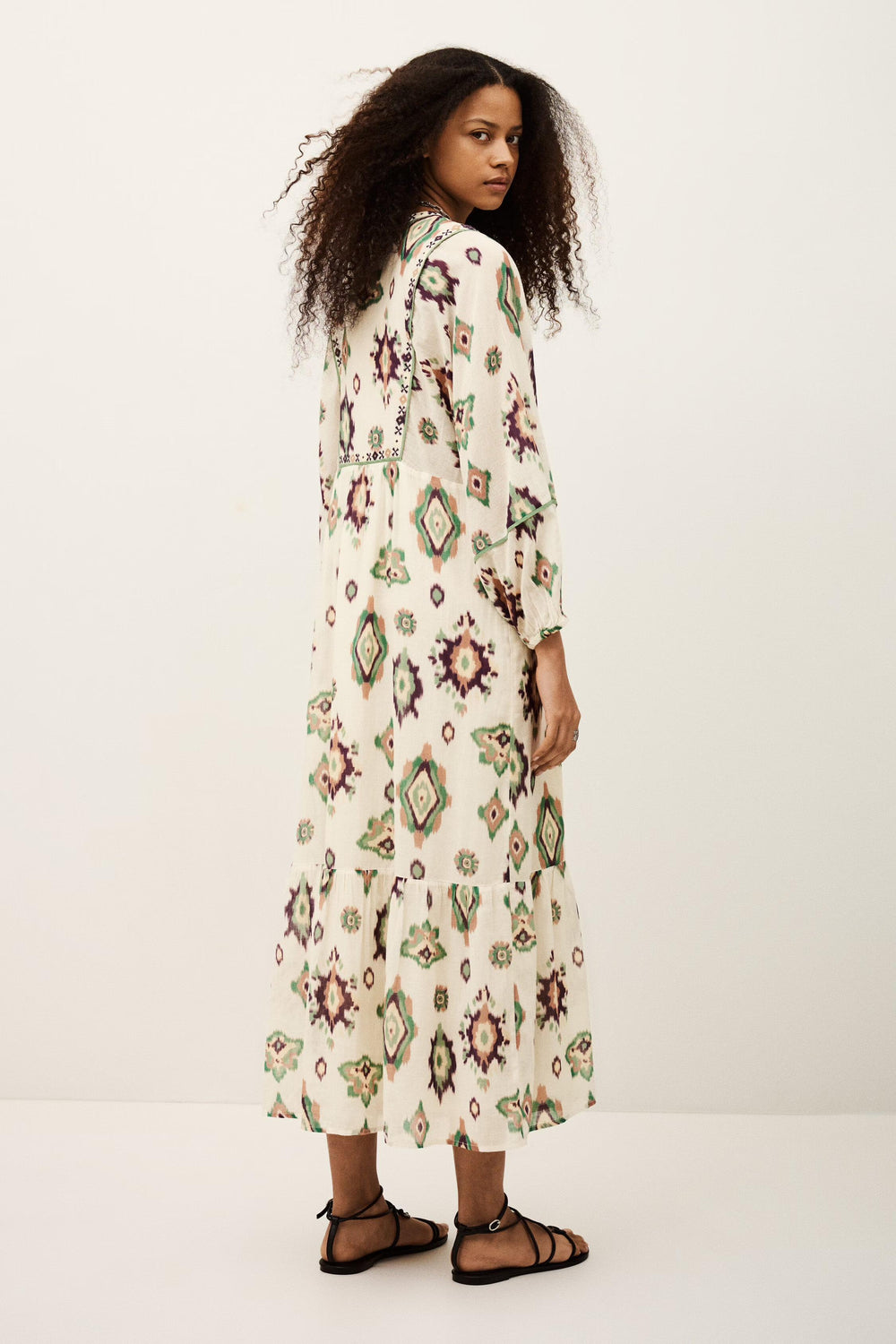 Midi Dress Oelia Off-White | ba&sh Clothing