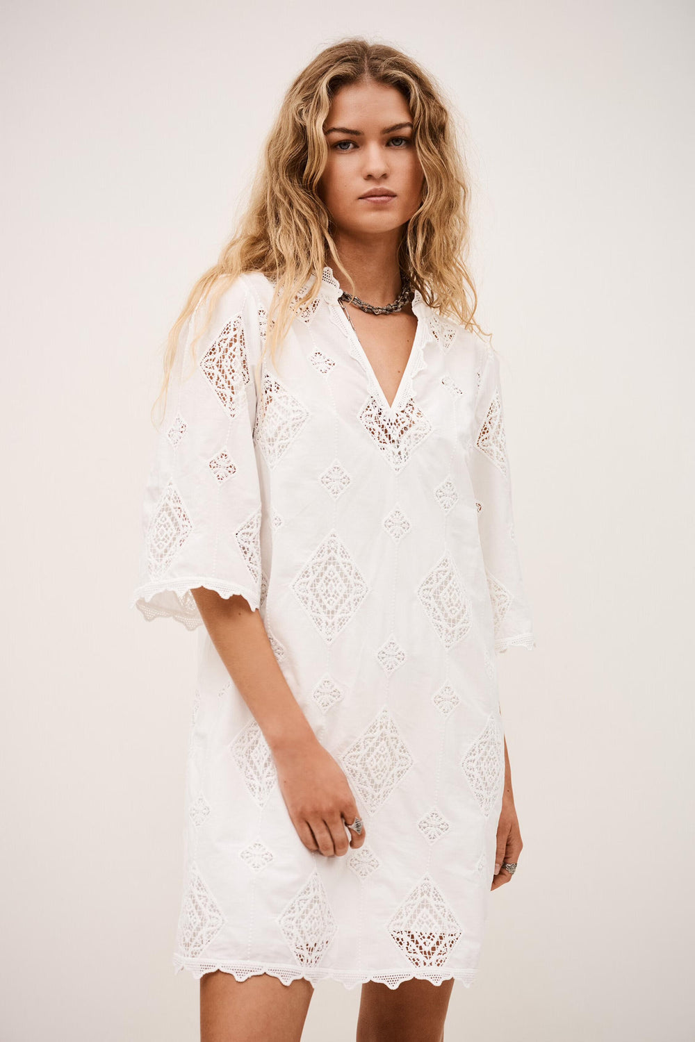 Mini Dress Malo Off-White | ba&sh Clothing