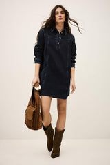 Dress Tona Blue | ba&sh Clothing|Sale