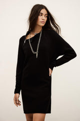 Wool Mini Dress Cheima Black | ba&sh Clothing