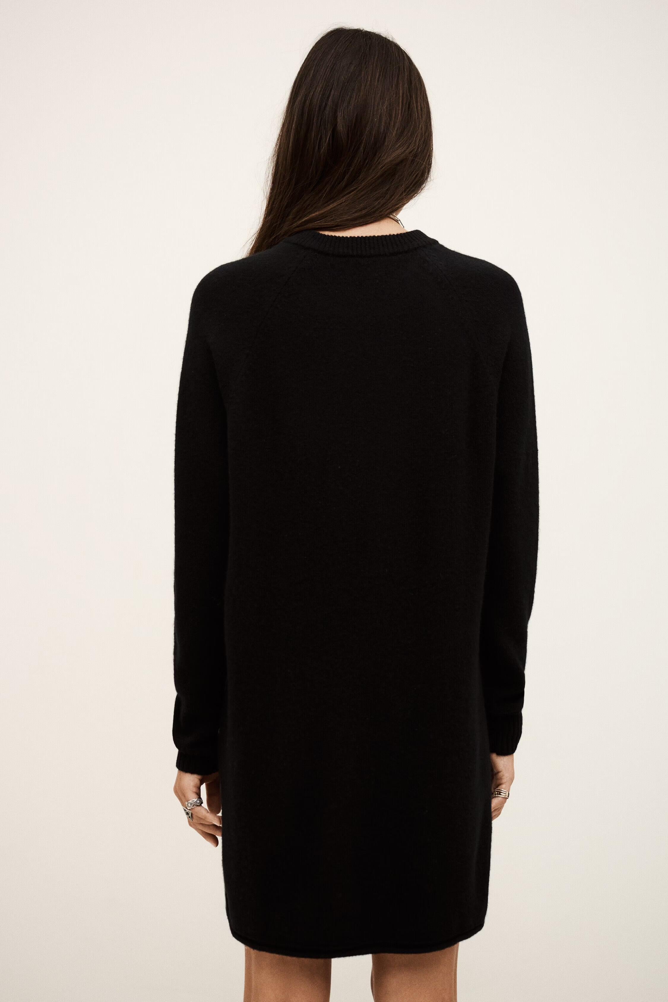 Wool Mini Dress Cheima Black | ba&sh Clothing