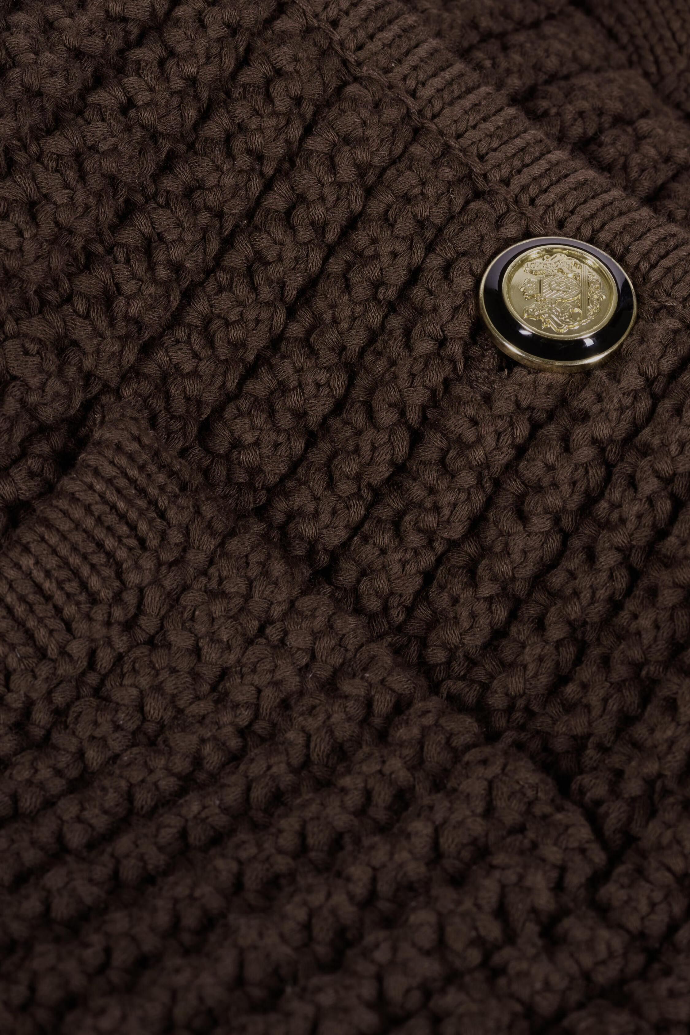 Long-Sleeved Cardigan Gaspard Brown | ba&sh Sale|Clothing