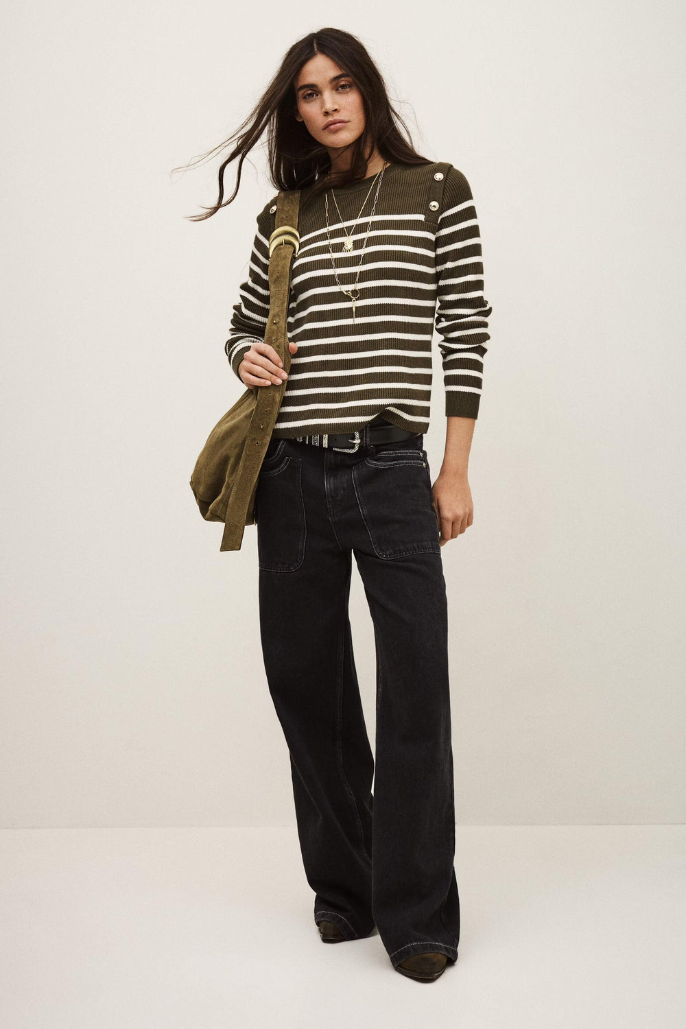 Jumper Matio Green | ba&sh Sale|Clothing