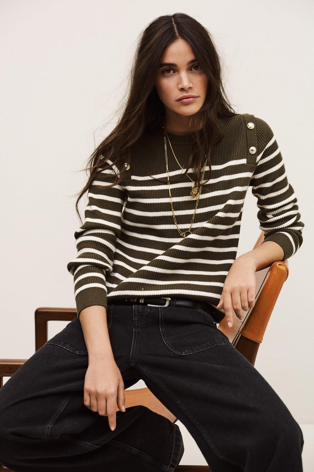 Jumper Matio Green | ba&sh Sale|Clothing