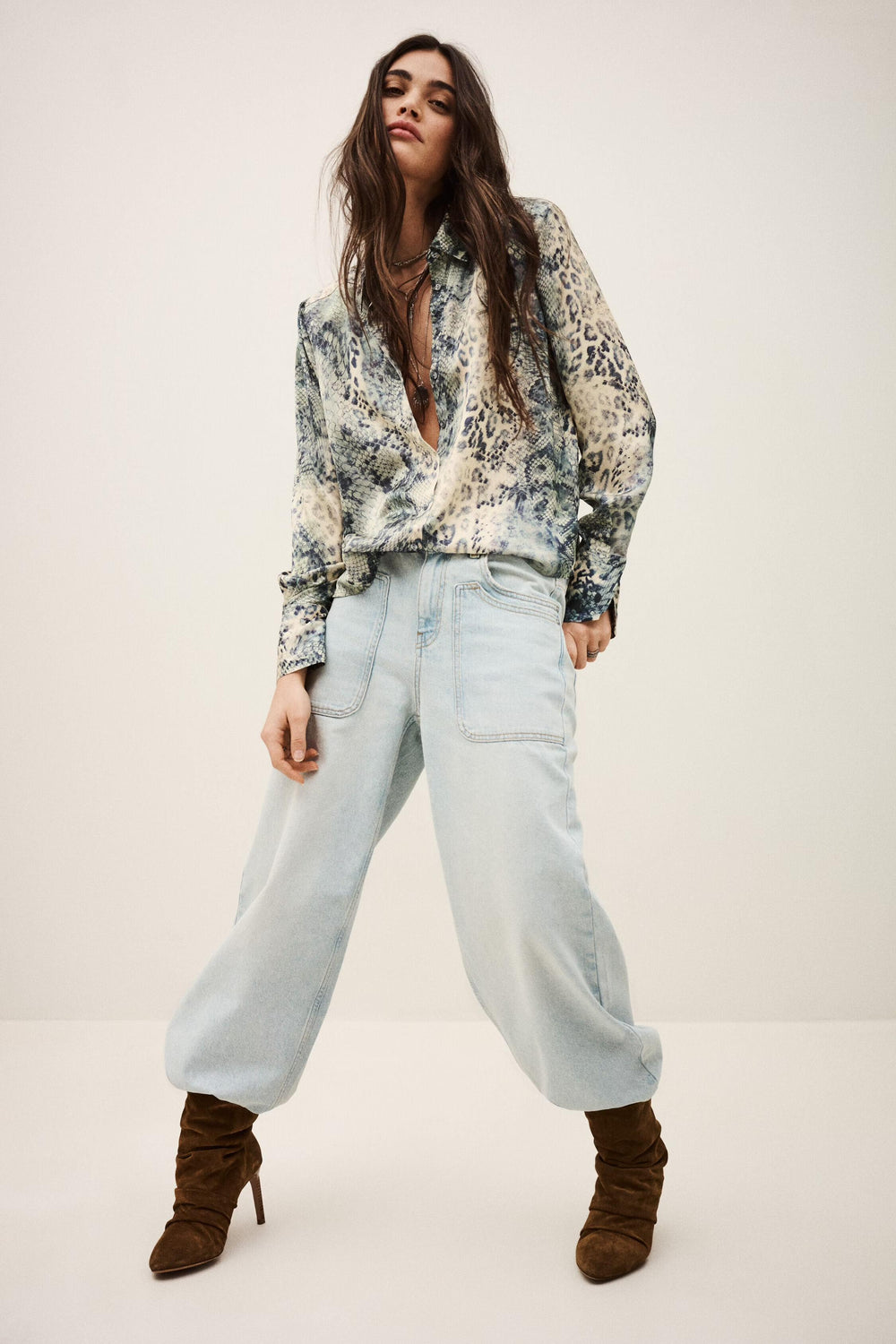 Shirt Cornelia Blue | ba&sh Sale|Clothing