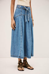 Midi Skirt Lonia Blue | ba&sh Sale|Clothing