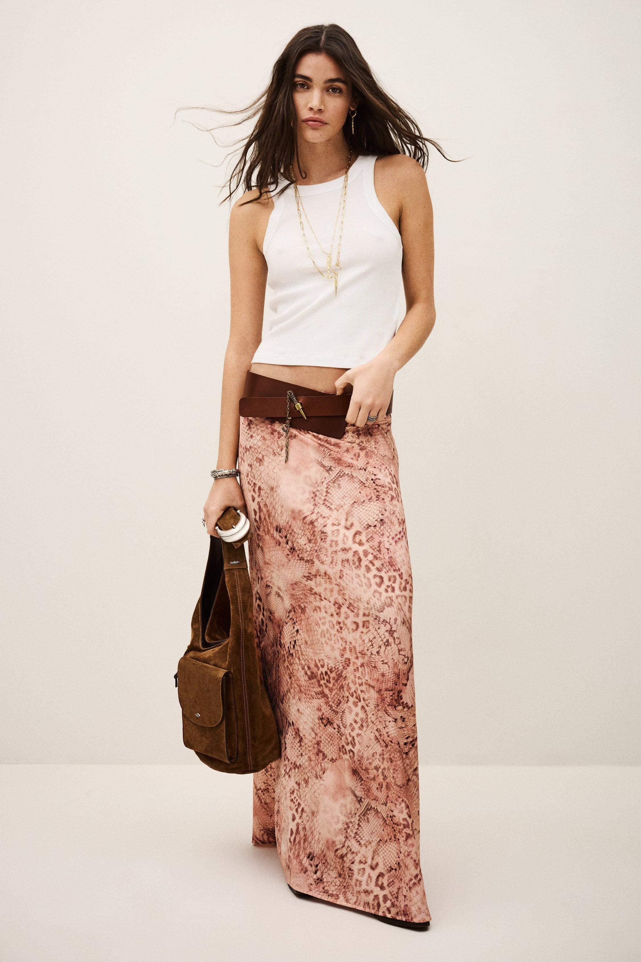 Skirt Ciria Pink | ba&sh Sale|Clothing
