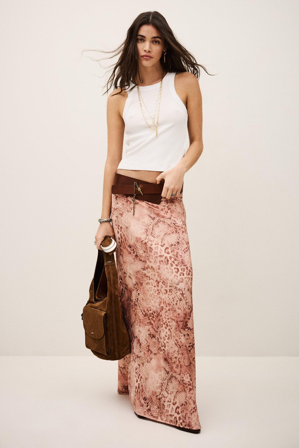 Skirt Ciria Pink | ba&sh Sale|Clothing