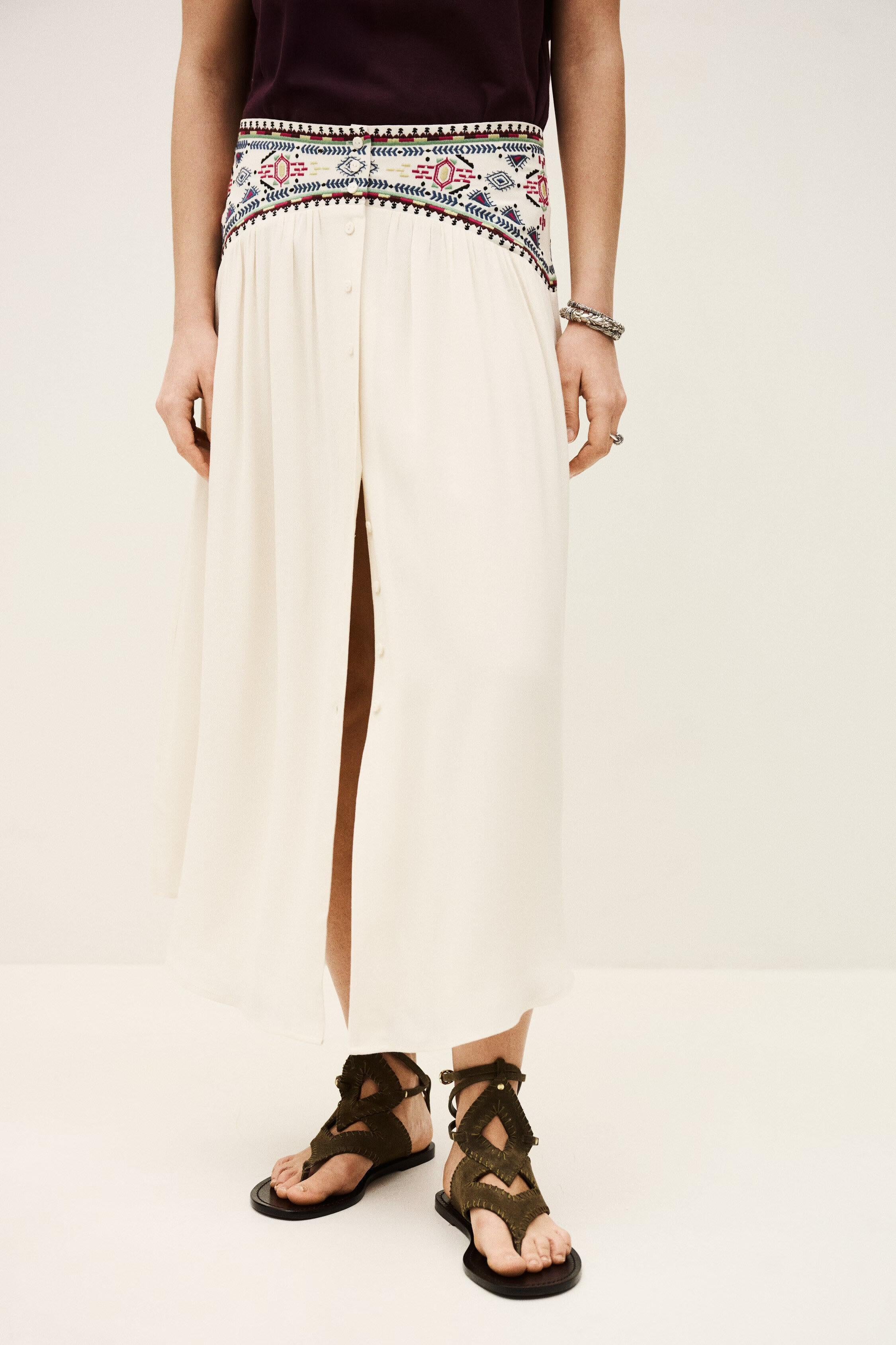 Skirt Tilana Off-White | ba&sh Sale|Clothing