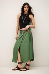 Skirt Tilana Green | ba&sh Sale|Clothing