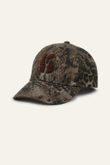 Patterned Cotton Baseball Cap Honi Green | ba&sh Sale|Clothing|Shoes & Accessories