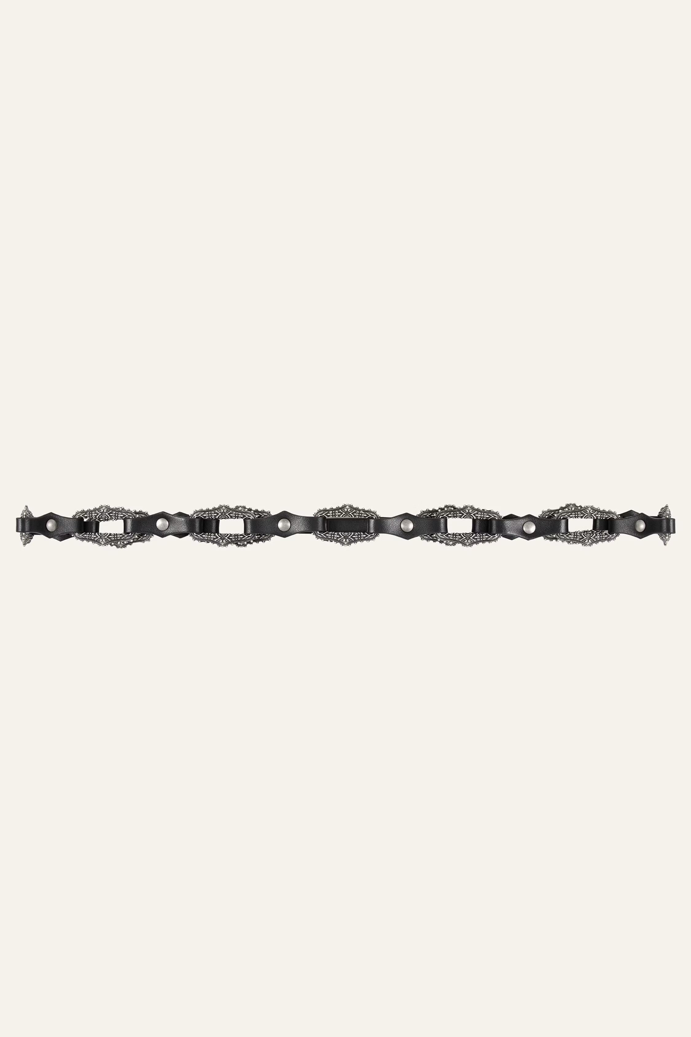 Leather Statement Belt Baptiste Black | ba&sh Sale|Clothing|Shoes & Accessories