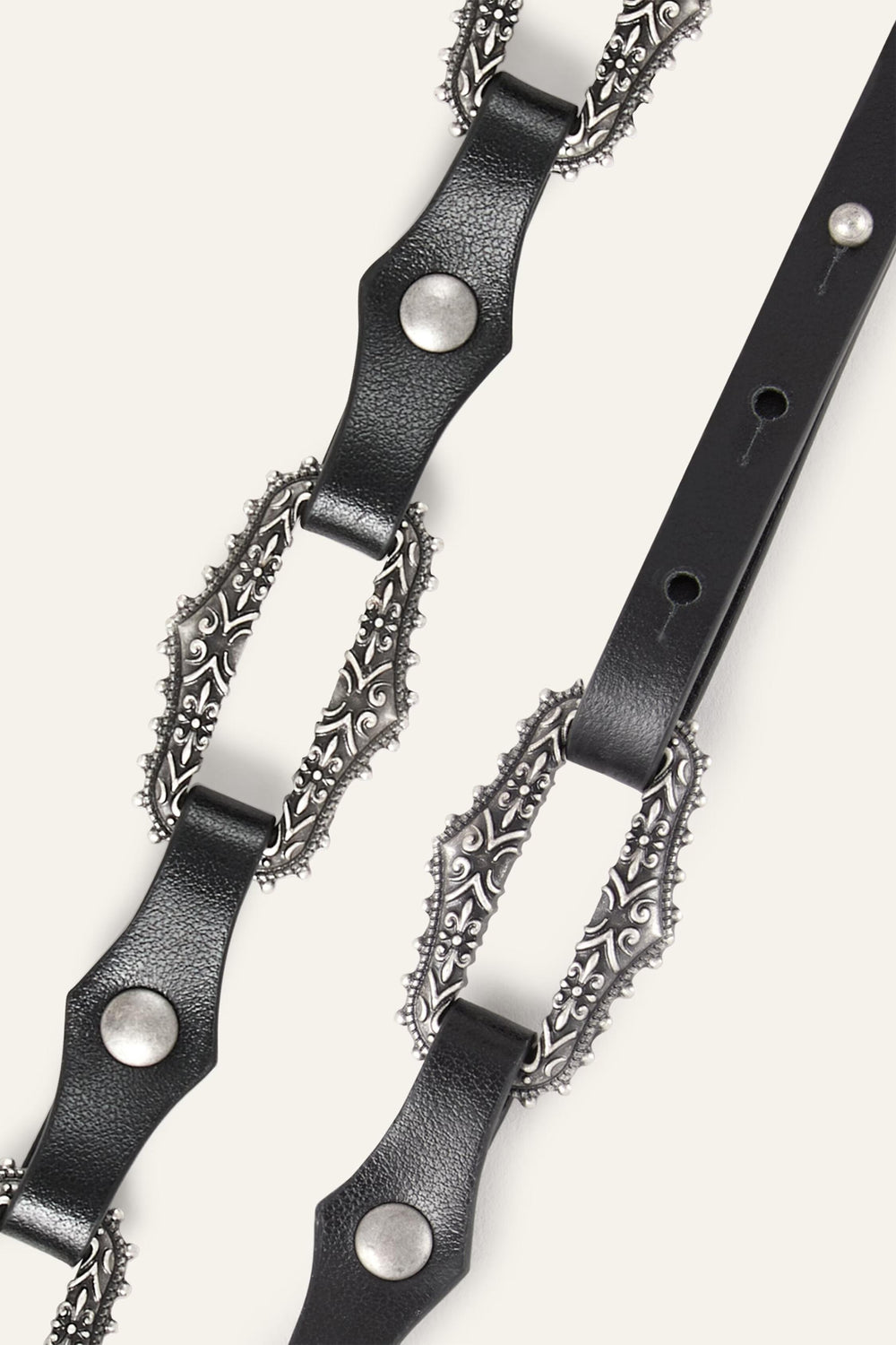 Leather Statement Belt Baptiste Black | ba&sh Sale|Clothing|Shoes & Accessories