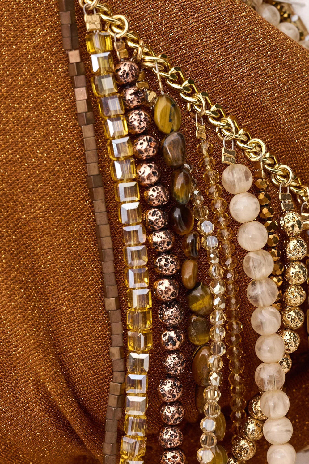 Beaded Top Cheops Brown | ba&sh Clothing