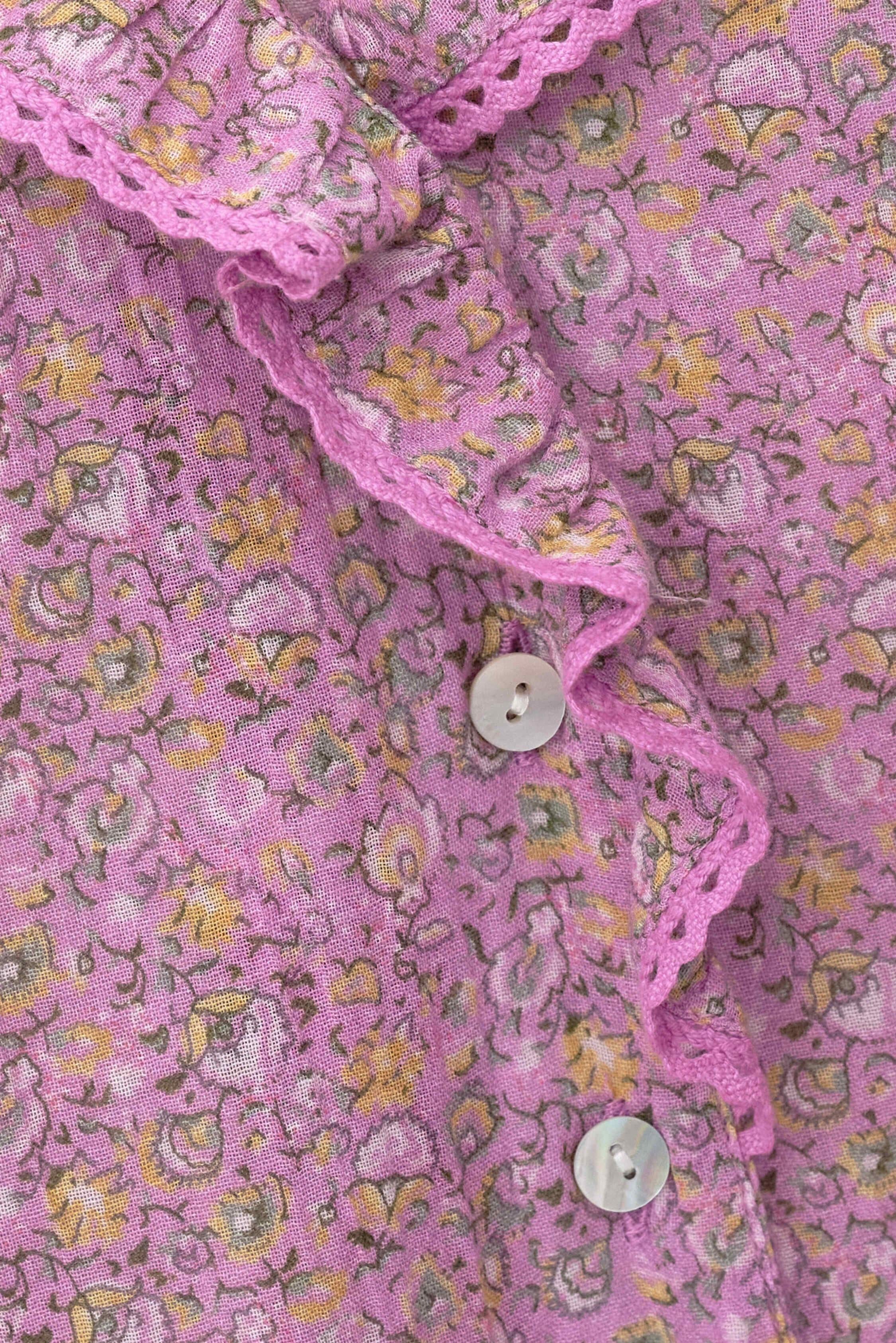 Patterned Shirt Physalys Pink | ba&sh Clothing