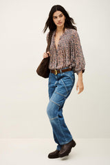 Flowy Shirt Tazio Blue | ba&sh Clothing