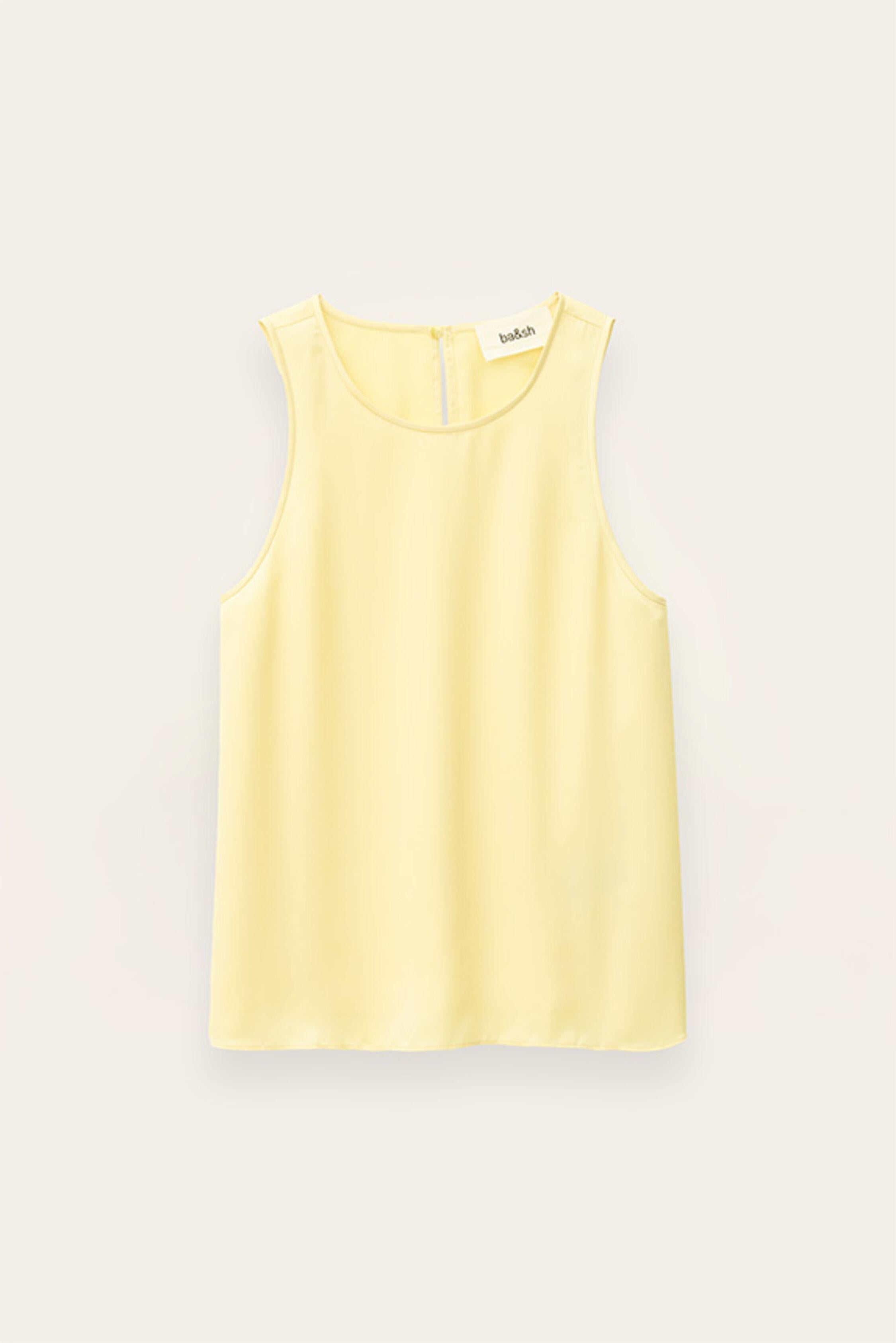 Sleeveless Top Cedi Yellow | ba&sh Clothing