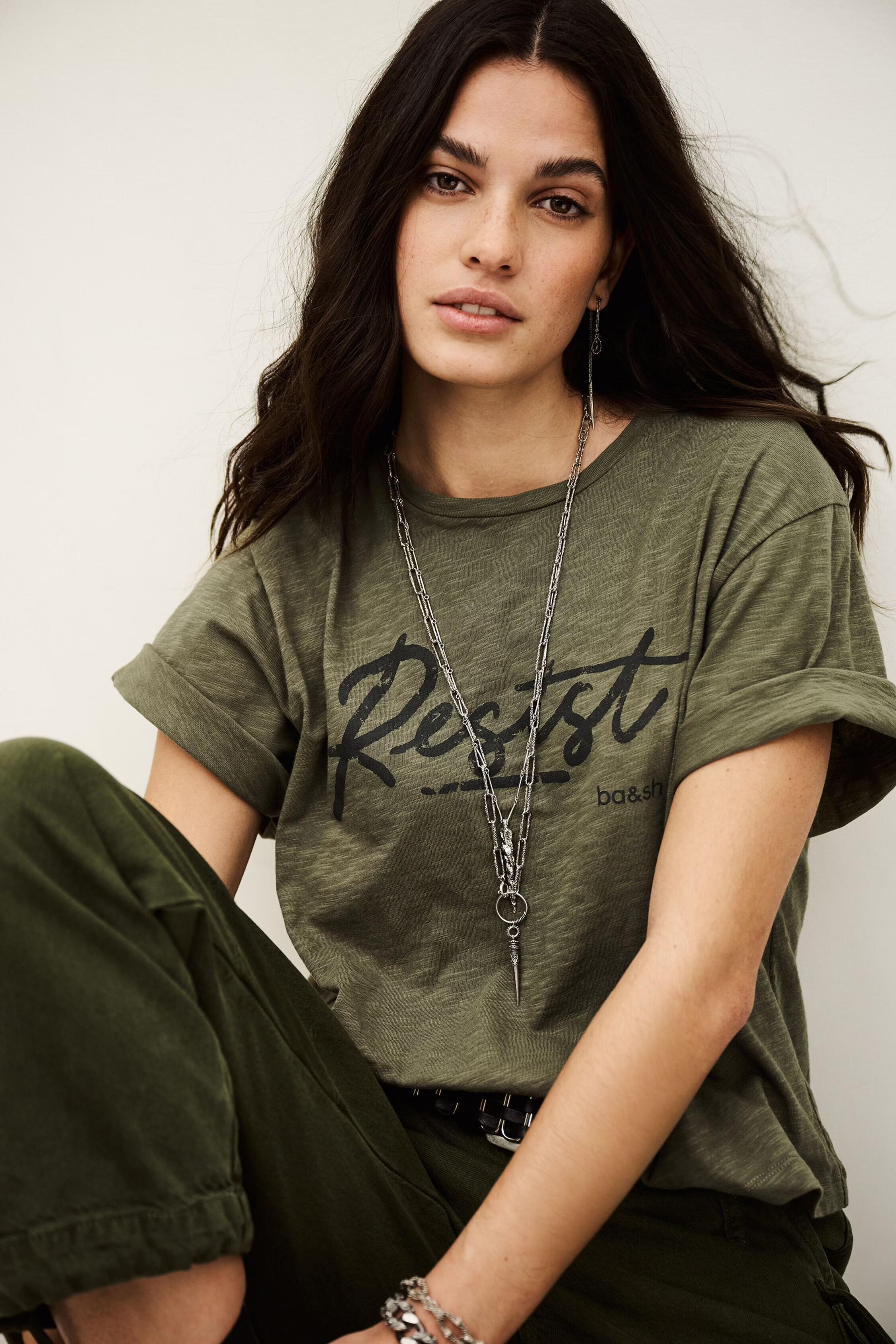 Charity T-Shirt Vero Green | ba&sh Clothing
