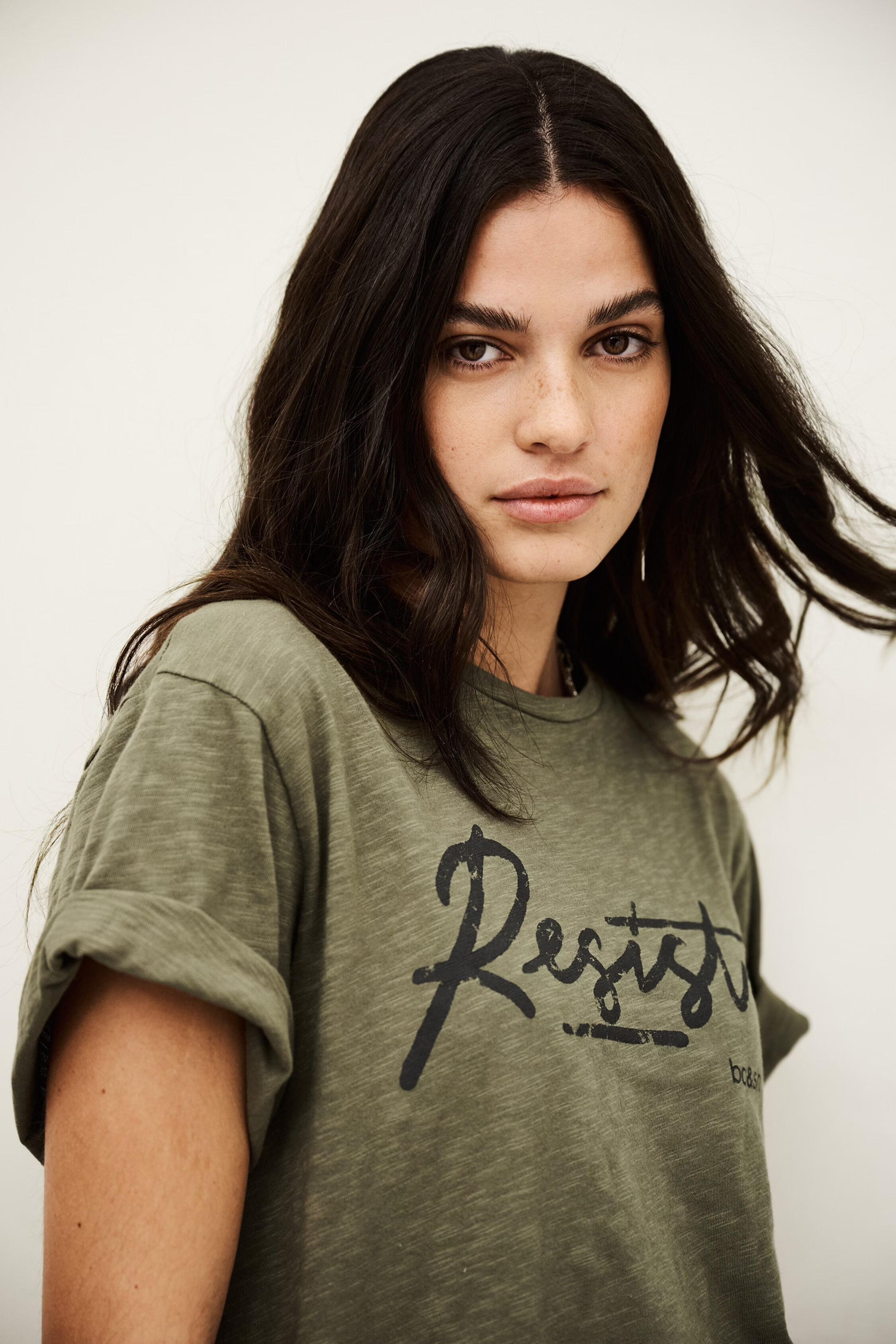 Charity T-Shirt Vero Green | ba&sh Clothing