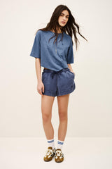 Cotton T-Shirt Vany Blue | ba&sh Clothing