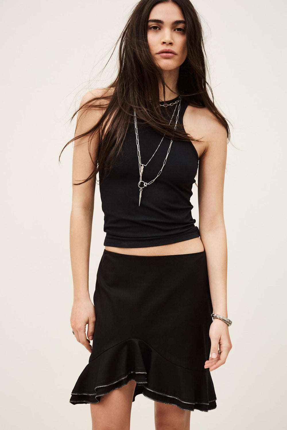Skirt Salma Black | ba&sh Clothing
