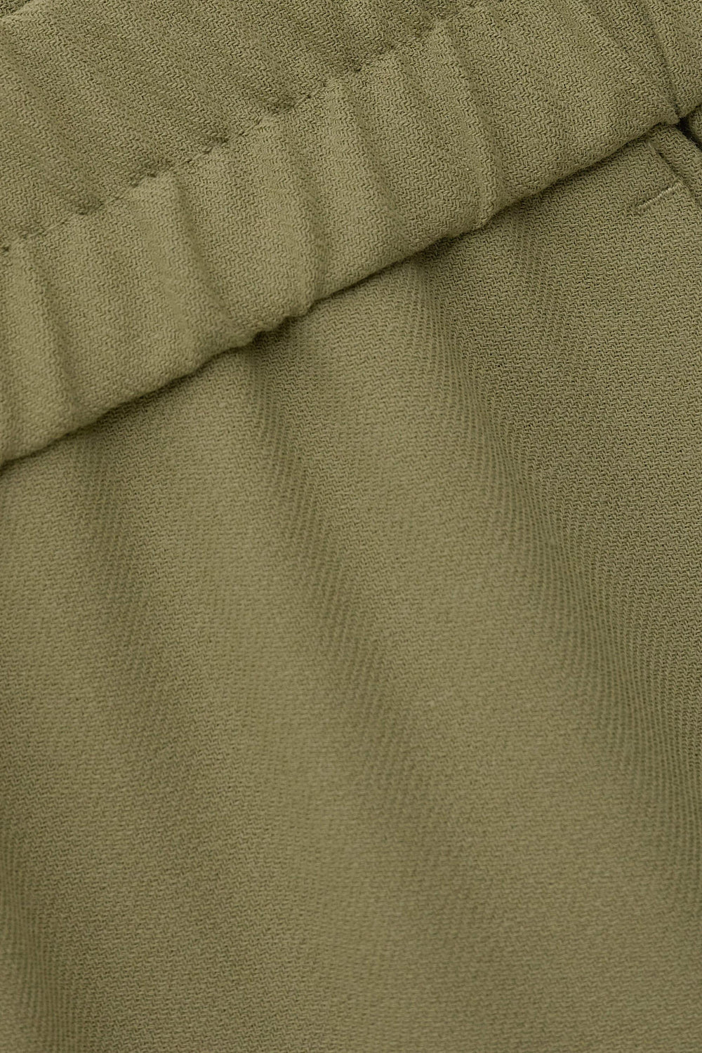 Wide-Leg Waisted Pants Narlos Green | ba&sh Clothing