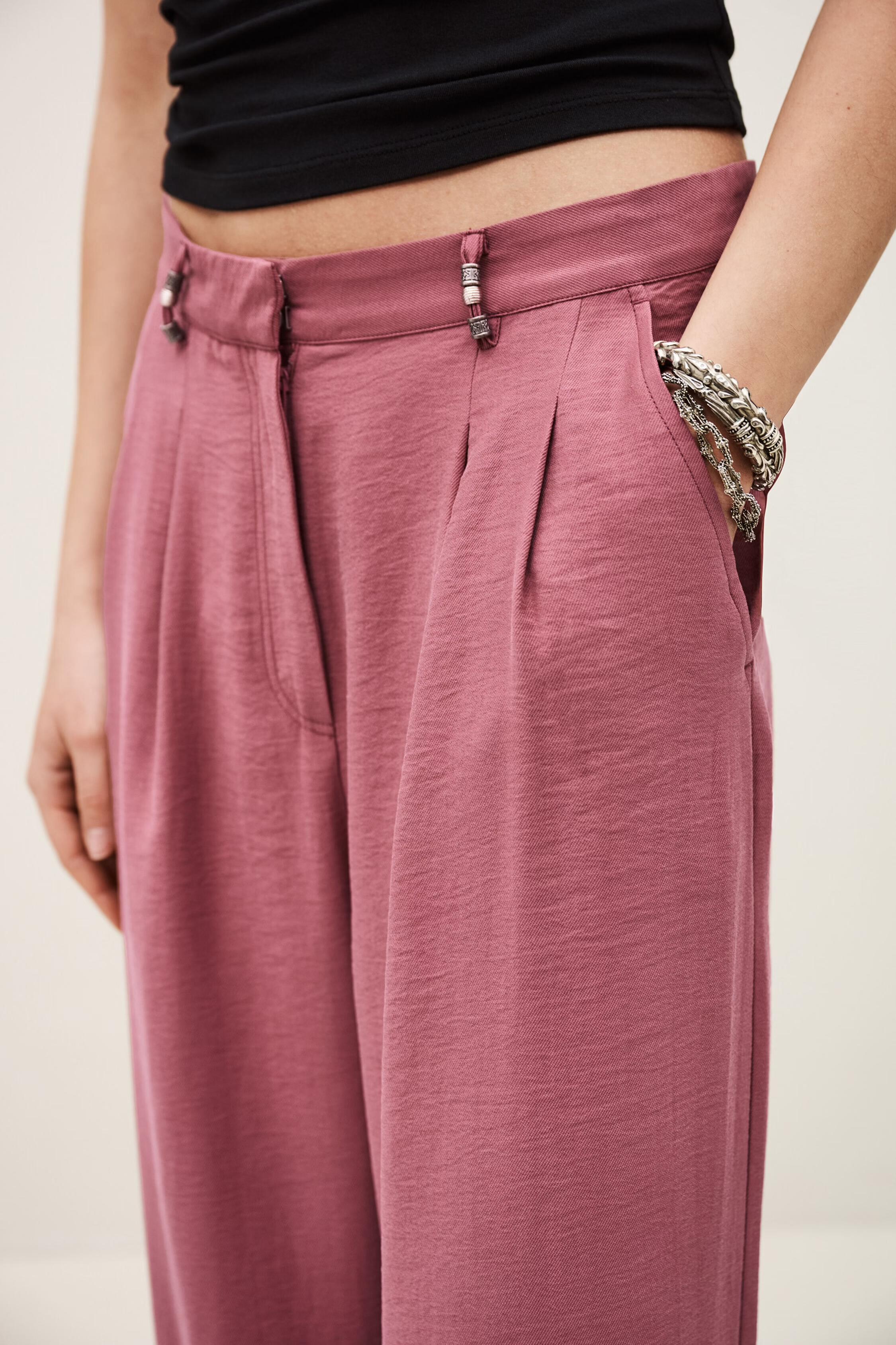 Straight Cut Pants Deana Pink | ba&sh Clothing
