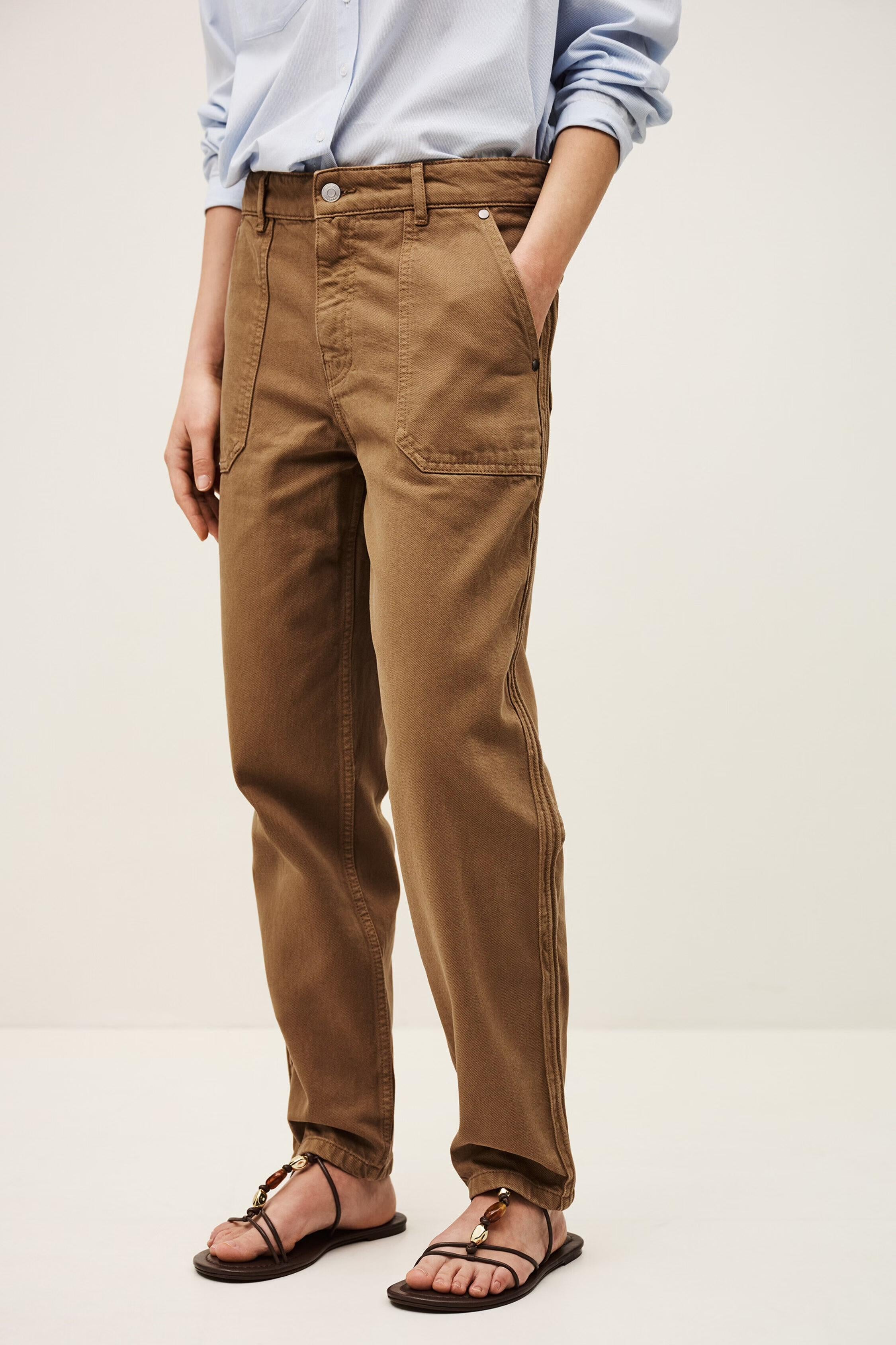 Carrot Leg Pants Cali Brown | ba&sh Clothing