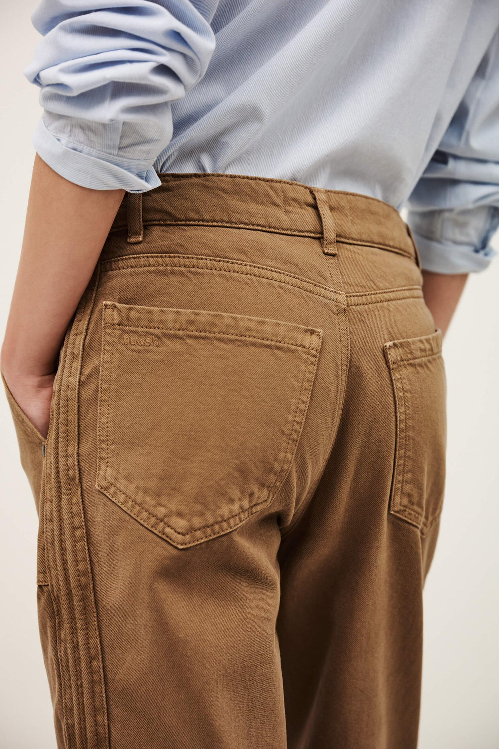 Carrot Leg Pants Cali Brown | ba&sh Clothing