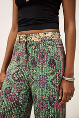 Wide-Leg Pants Pali Green | ba&sh Clothing
