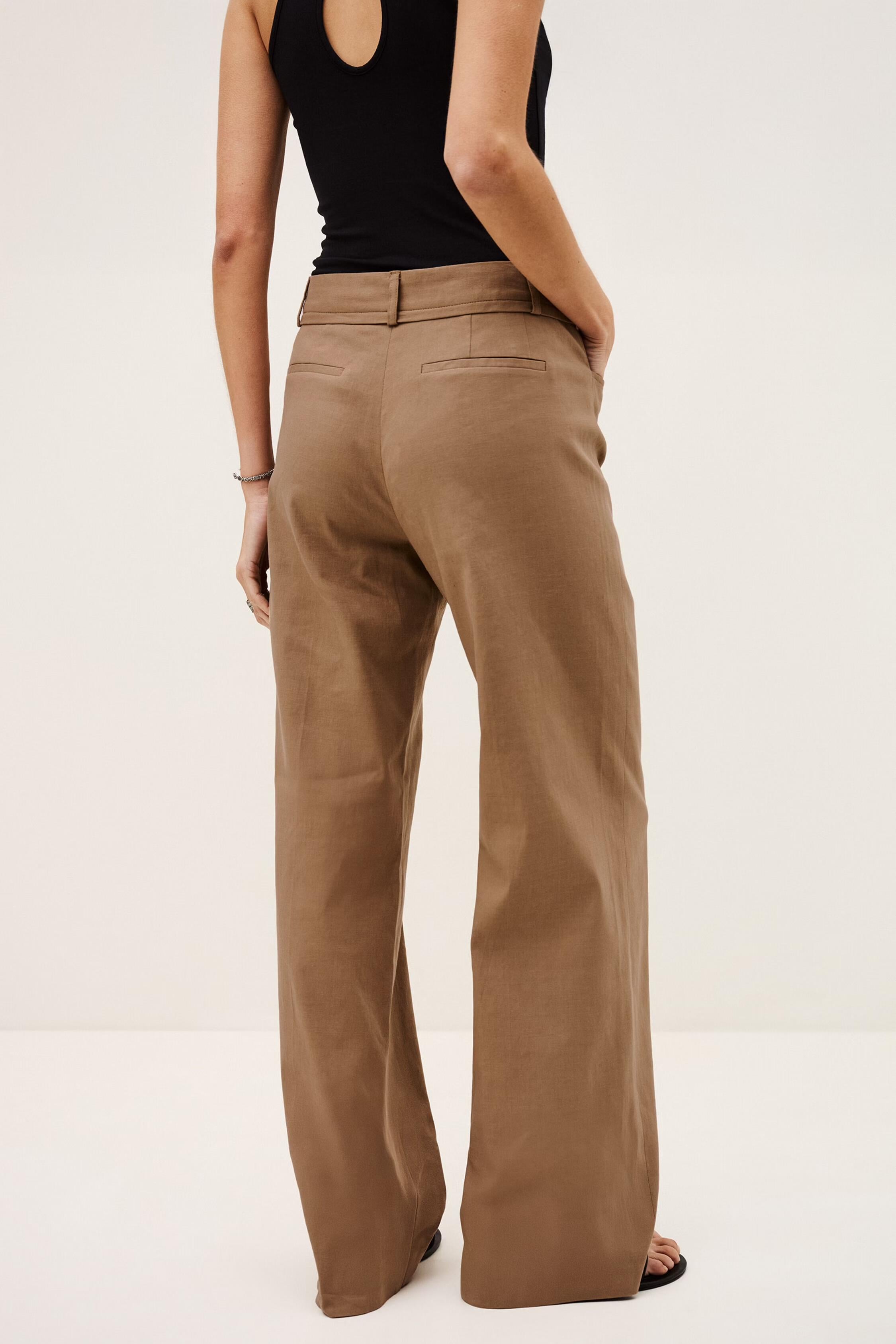 Straight Cut Pants Cista Brown | ba&sh Clothing