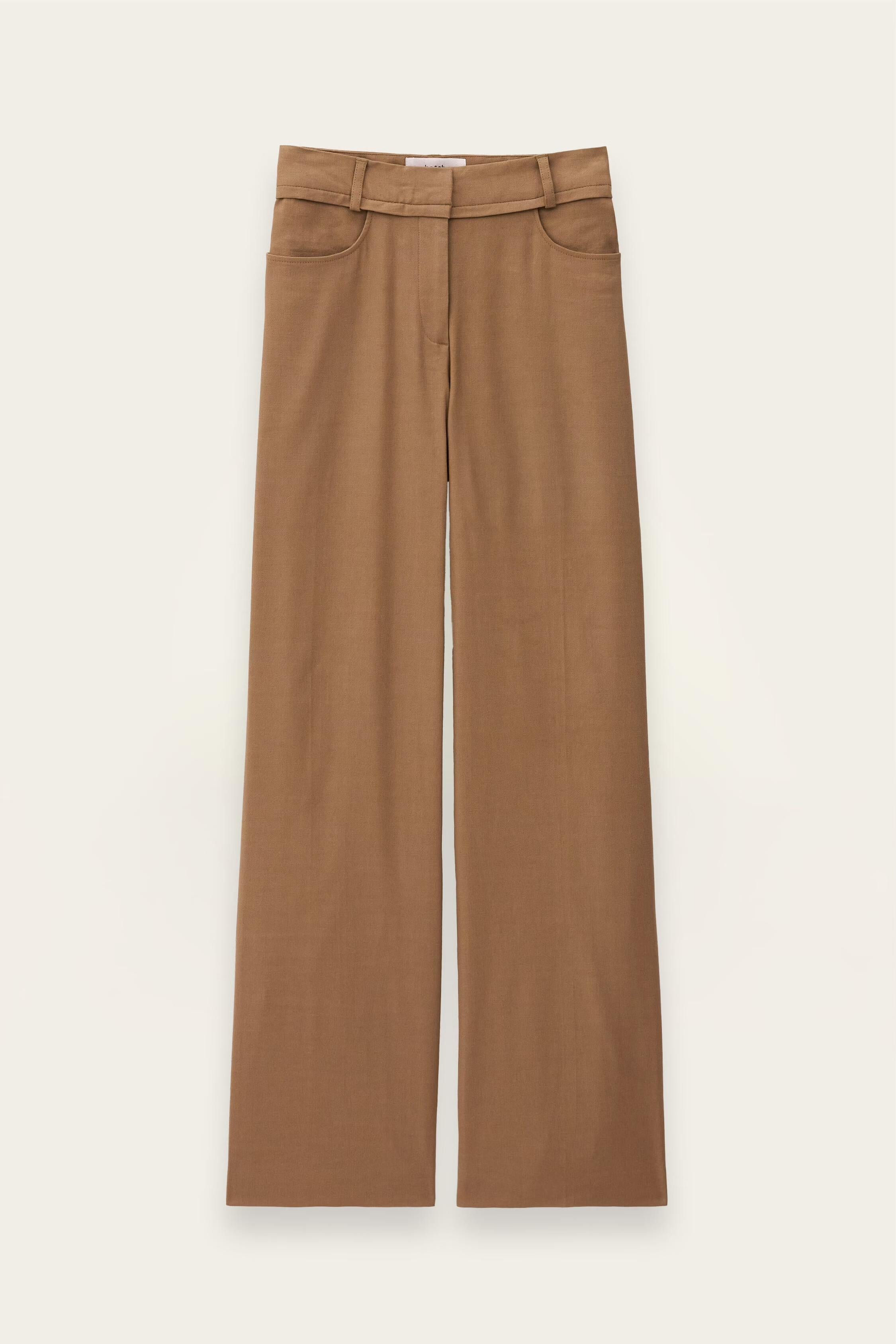 Straight Cut Pants Cista Brown | ba&sh Clothing