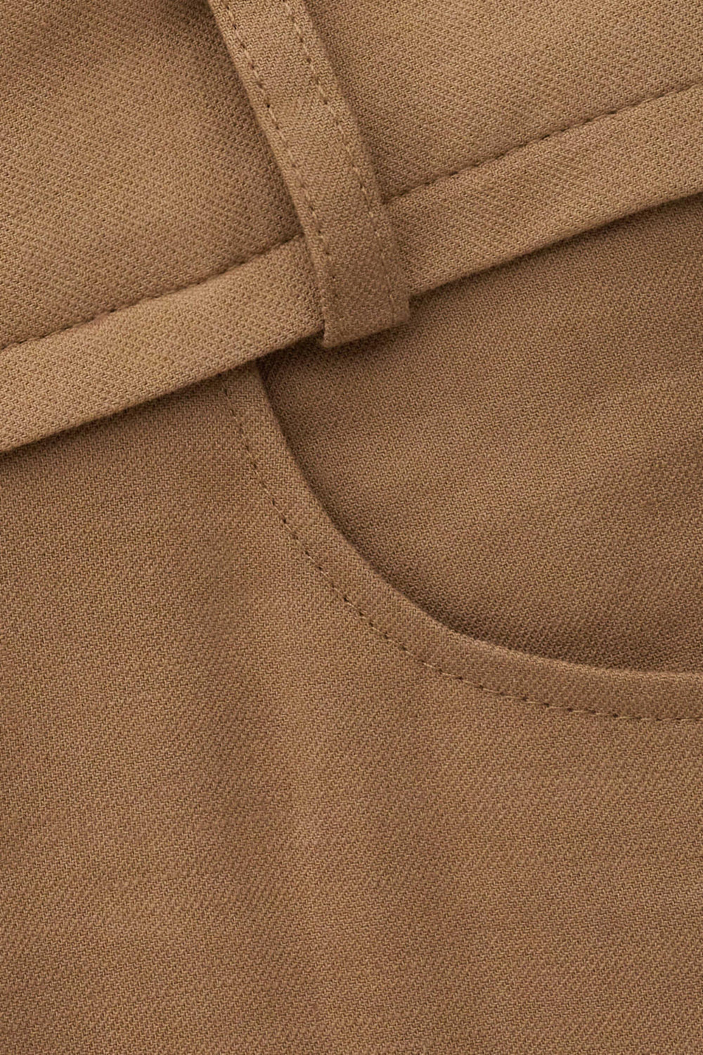 Straight Cut Pants Cista Brown | ba&sh Clothing