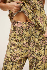 Wide-Leg Pants Pali Yellow | ba&sh Clothing