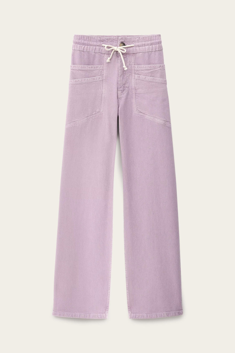 Wide-Leg Pants Fima Purple | ba&sh Clothing