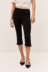 High-Waisted Pants Capria Black | ba&sh Clothing