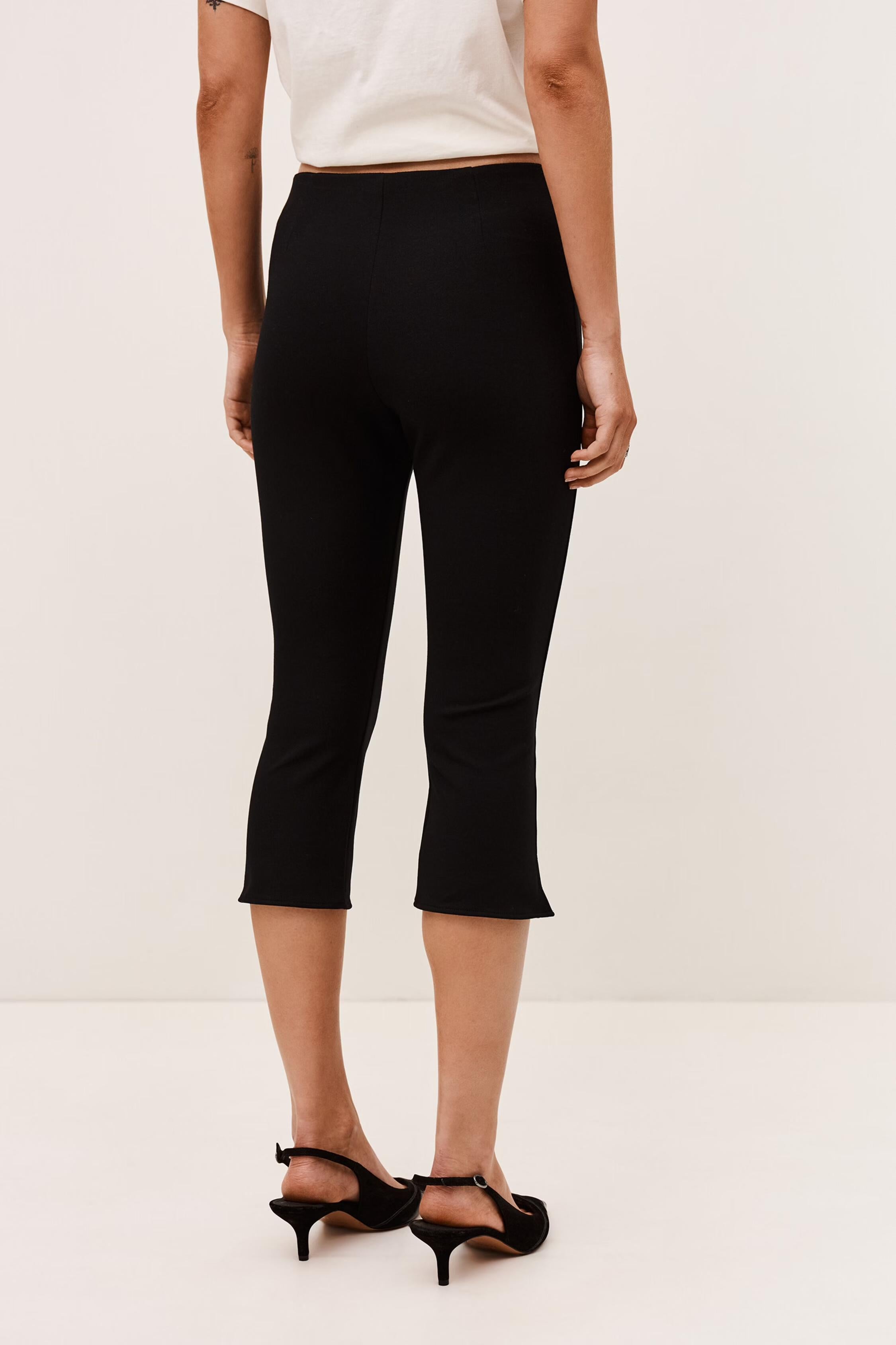 High-Waisted Pants Capria Black | ba&sh Clothing