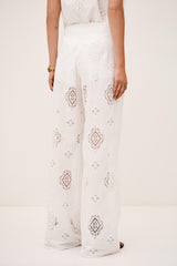 Wide-Leg Pants Mike Off-White | ba&sh Clothing