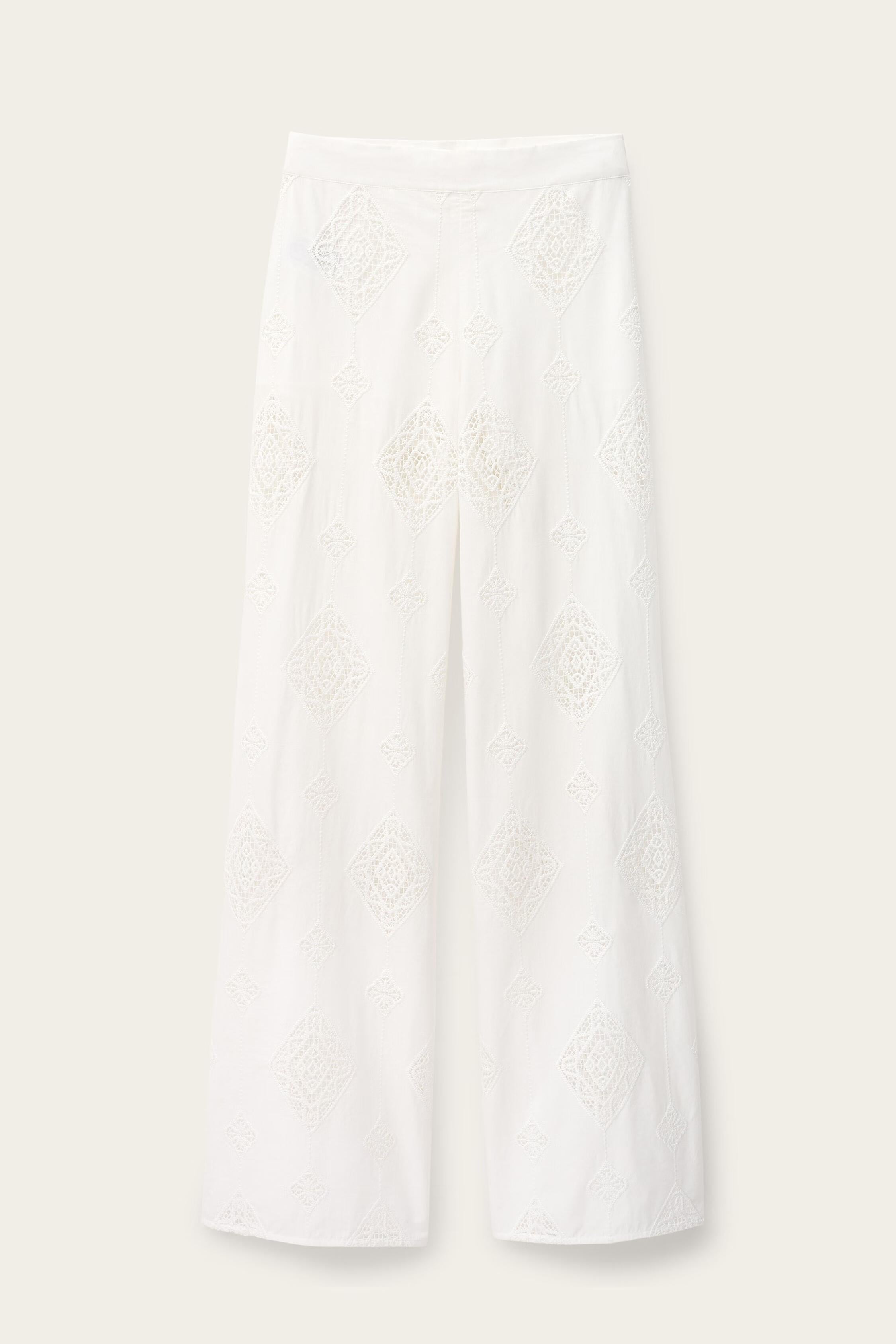 Wide-Leg Pants Mike Off-White | ba&sh Clothing